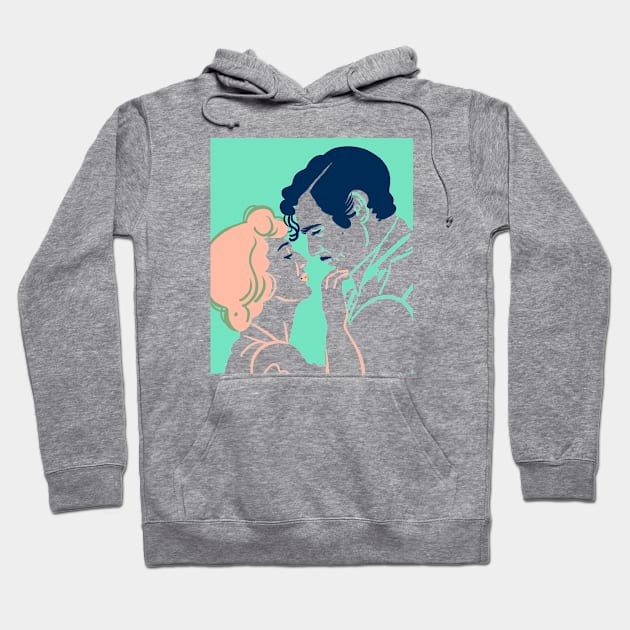 Gable Kiss Hoodie by JordanKay